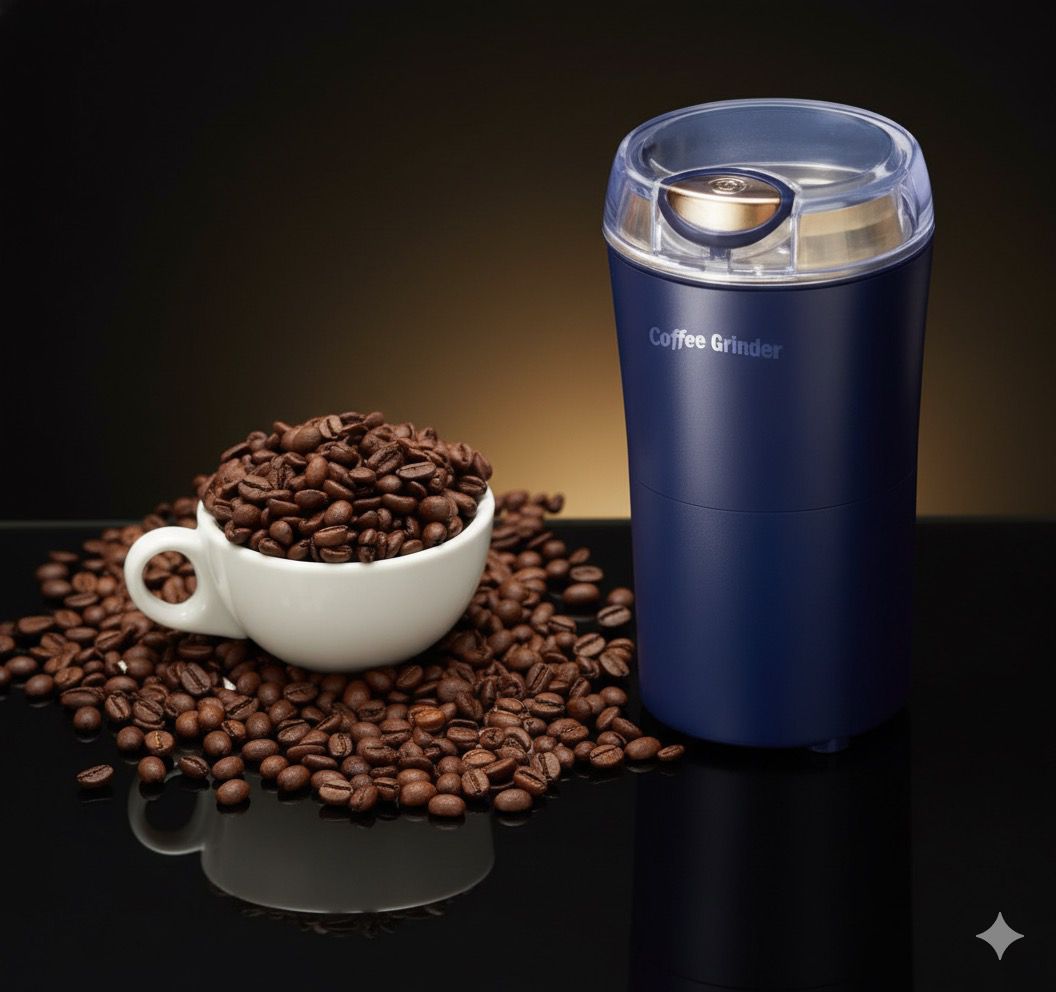 TAPUJI Electric Coffee Grinder Stainles Steel Nuts Coffee Bean Grinding Machine Portable Kitchen Profession Ceramic Grinder Coffee