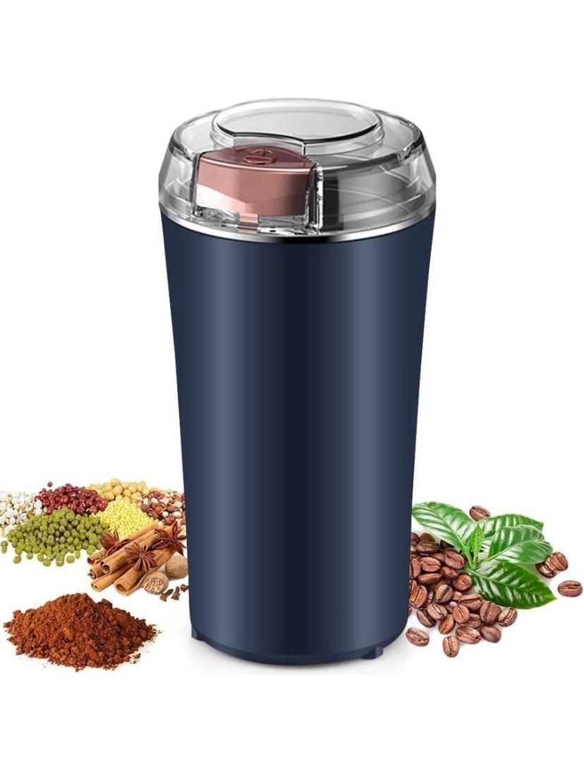TAPUJI Electric Coffee Grinder Stainles Steel Nuts Coffee Bean Grinding Machine Portable Kitchen Profession Ceramic Grinder Coffee